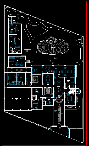 Clubhouse Layout DWG Drawing Download The Cad File Now Cadbull